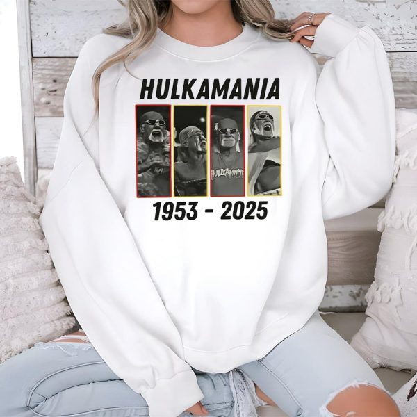 Tribute Hulkamania 1953 2025 Shirt 3