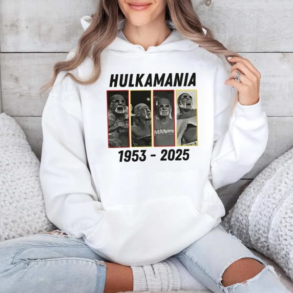 Tribute Hulkamania 1953 2025 Shirt 4