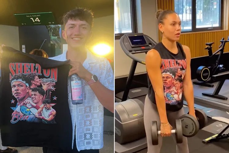 Love & Style: Trinity Rodman Shows Off Unique Ben Shelton Workout Shirt