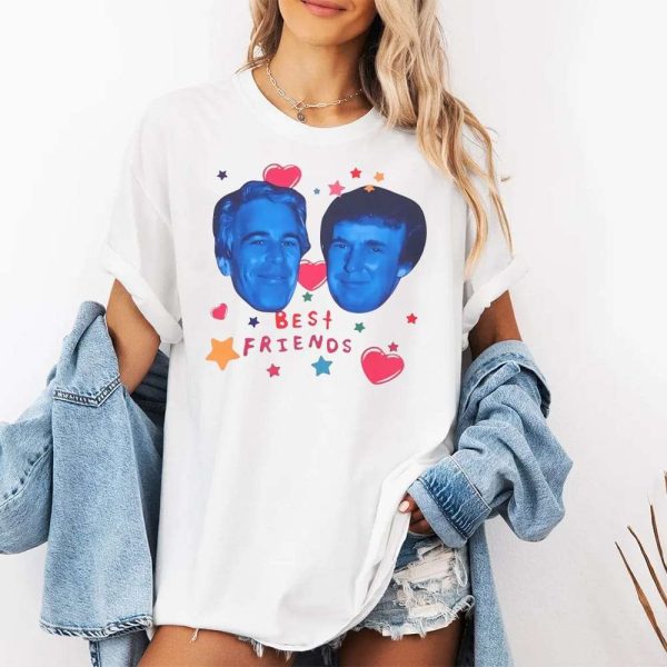 Trump And Jeffrey Epstein Best Friends Shirt 2