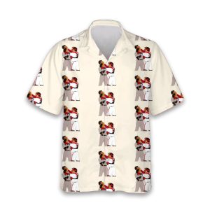 Jason Varitek Alex Rodriguez Brawl Hawaiian Shirt