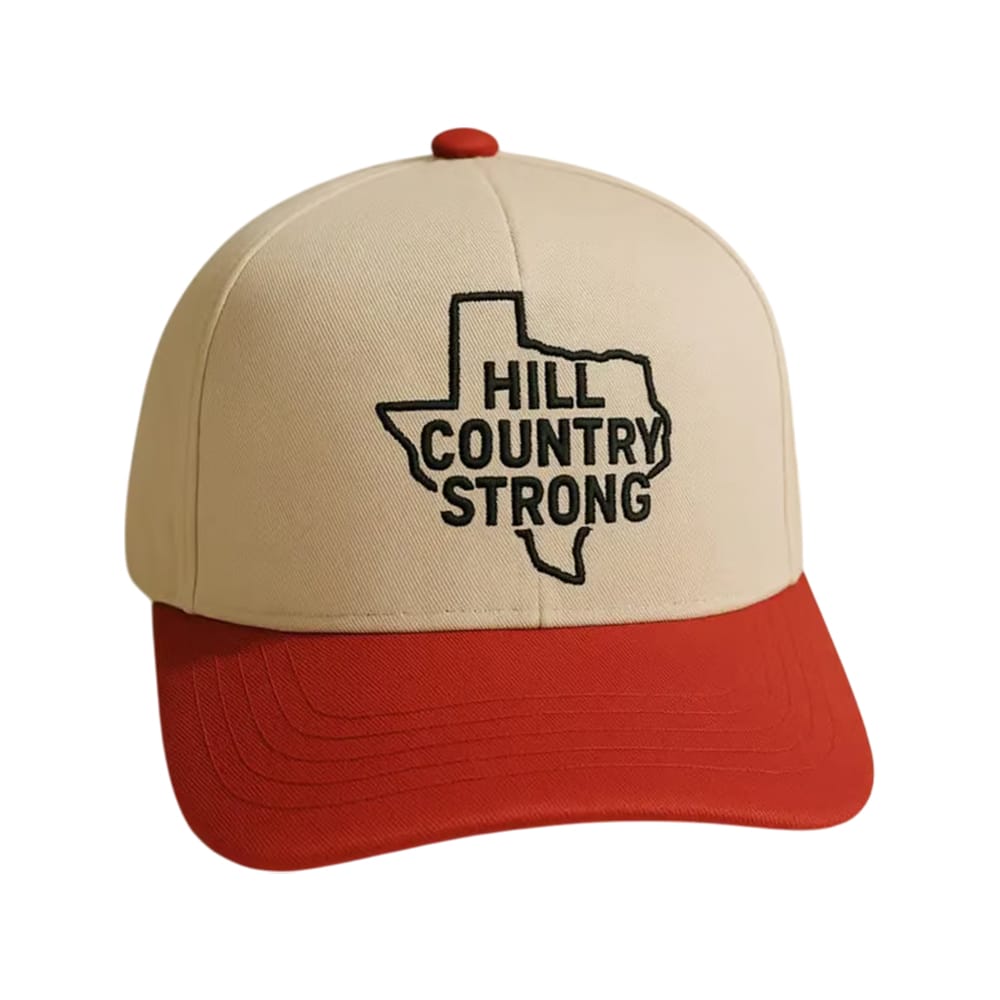 Unisex Hill Country Strong Print Baseball Cap Unisex Hill Country Strong Print Baseball Cap