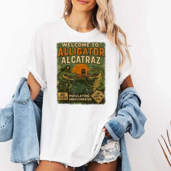 Welcome To Alligator Alcatraz Shirt 2