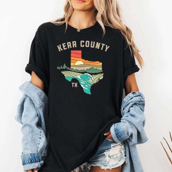 Womens Kerr County Strong T shirt 2