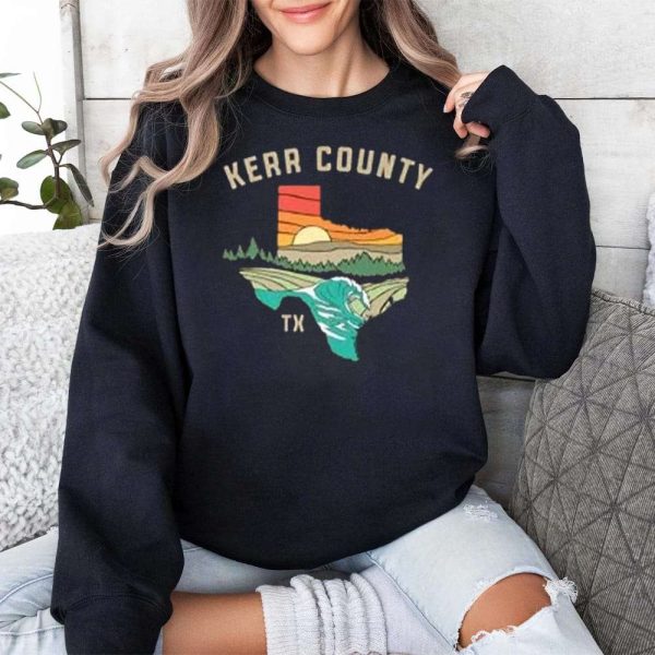 Womens Kerr County Strong T shirt 3