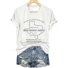Womens Kerr County Strong V neck T shirt