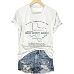 Women's Kerr County Strong V-neck T-shirt