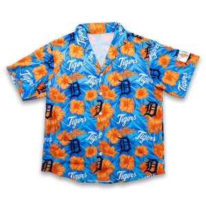 2025 Detroit Tigers Hawaiian Shirt Giveaway