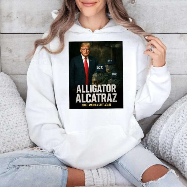 Alligator Alcatraz Make America Safe Again Shirt 4