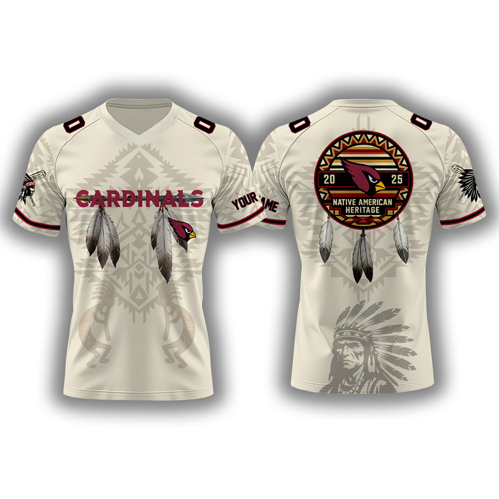 2025 Arizona x Native American Heritage Month Personalized Jersey 2025 Arizona x Native American Heritage Month Personalized Jersey