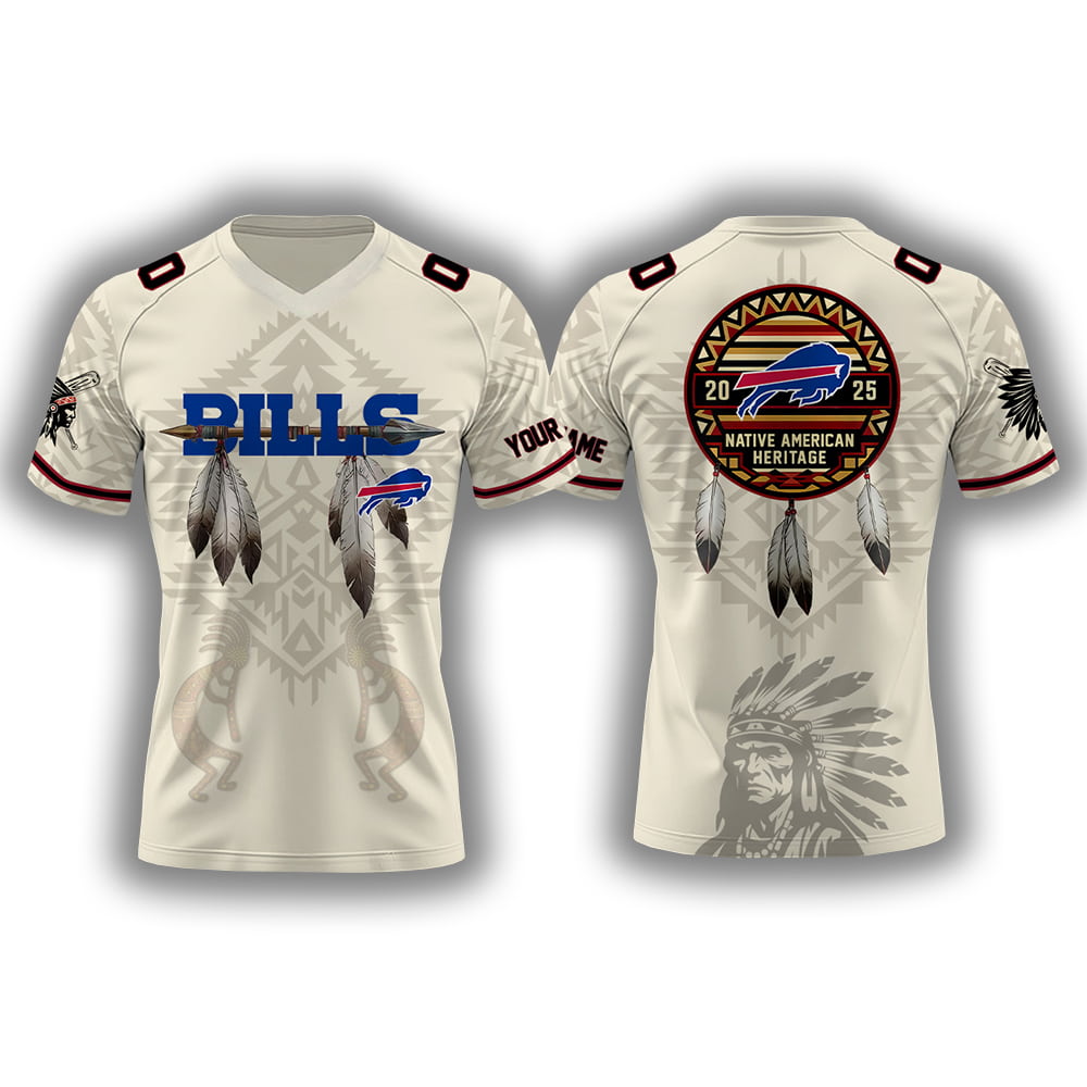 2025 Bills x Native American Heritage Month Personalized Jersey 2025 Bills x Native American Heritage Month Personalized Jersey