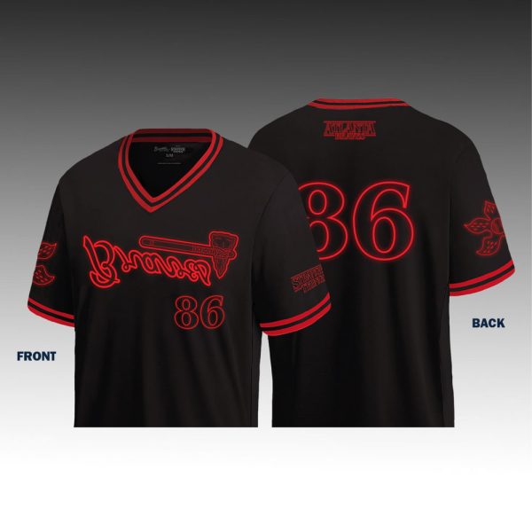 2025 Braves Stranger Things Jersey Giveaway