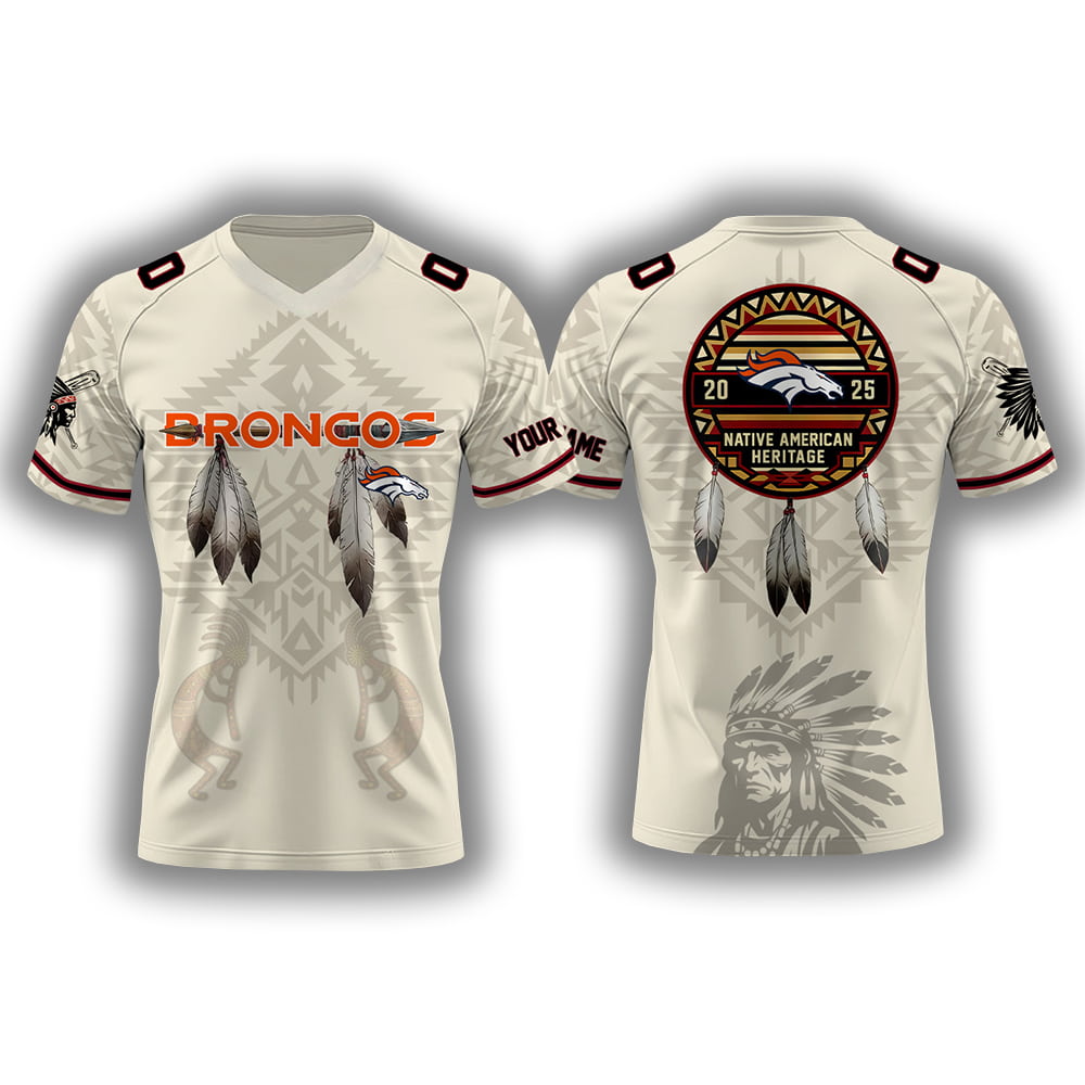 2025 Broncos x Native American Heritage Month Personalized Jersey 2025 Broncos x Native American Heritage Month Personalized Jersey