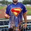 2025 Mahoning Valley Scrappers Superman Night Jersey Giveaway