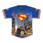 2025 Mahoning Valley Scrappers Superman Night Jersey Giveaway