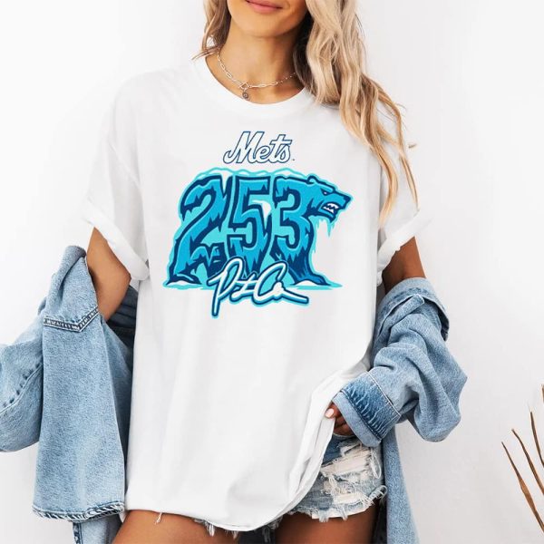 2025 Mets Pete Alonso 253 Shirt Giveaway