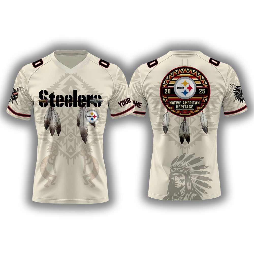 2025 Steelers x Native American Heritage Month Personalized Jersey 2025 Steelers x Native American Heritage Month Personalized Jersey