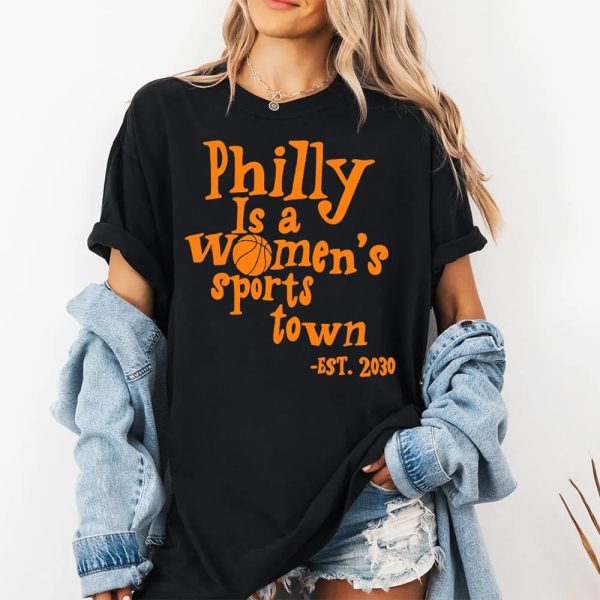 Aubrey Plaza Philly Is A Women's Sport Town Est 2030 Shirt