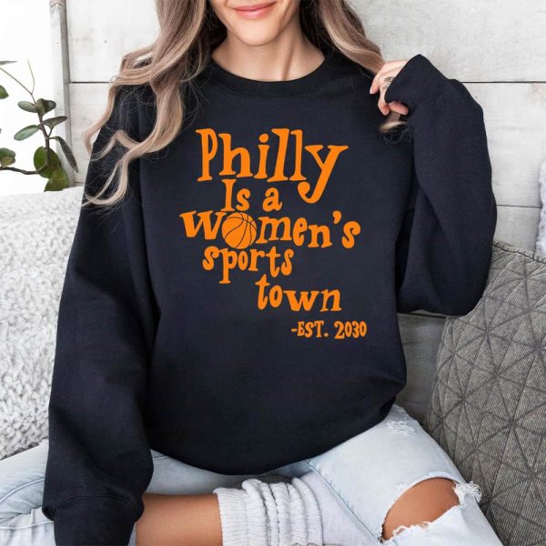 Aubrey Plaza Philly Is A Women's Sport Town Est 2030 Shirt
