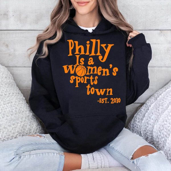 Aubrey Plaza Philly Is A Women's Sport Town Est 2030 Shirt