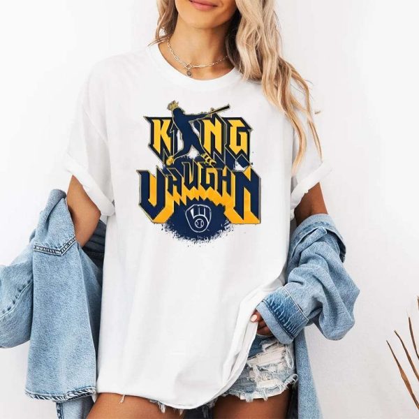 Brewers King Andrew Vaughn Shirt 2025 Giveaway