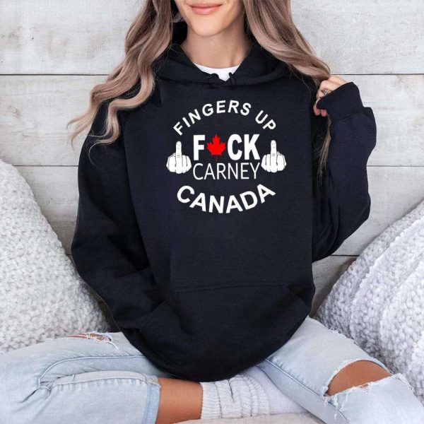 Fingers Up Fuck Carney Canada Shirt 4