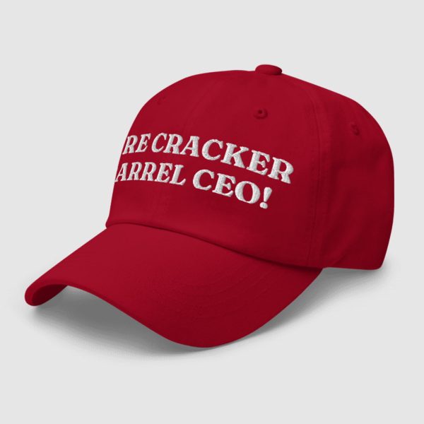 Fire Cracker Barrel CEO Hat
