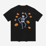 Fuck Trump Skeleton Pumpkin Halloween Shirt