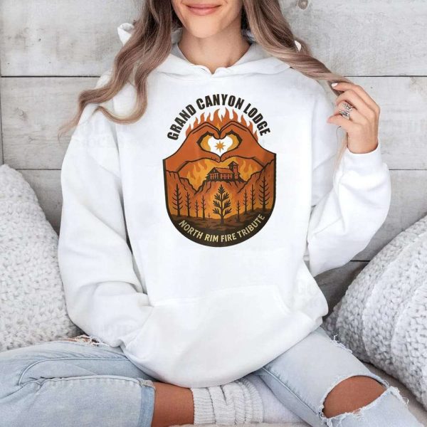 Grand Canyon Lodge North Rim Fire Tribute Shirt 2
