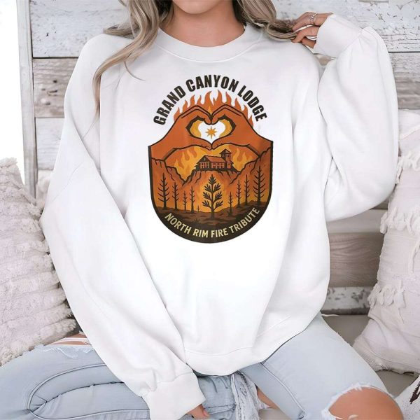 Grand Canyon Lodge North Rim Fire Tribute Shirt 3