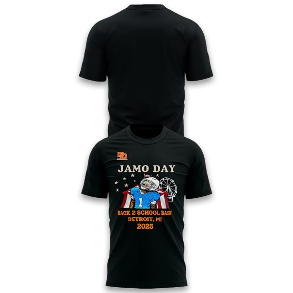 Jameson Williams Lions Jamo Day Back 2 School Bash 2025 Shirt