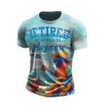 Men's Retired Not My Problem Anymore Print T-shirt