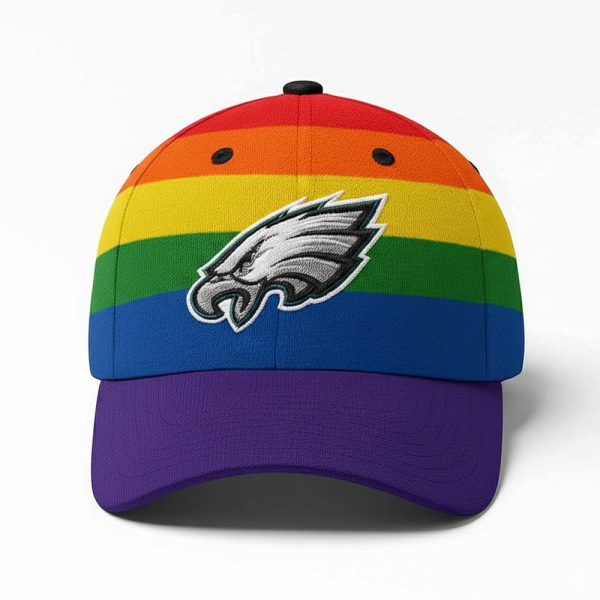 Nick Sirianni Rainbow Hat