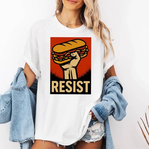 Resist DC Sandwich Thrower Shirt 2
