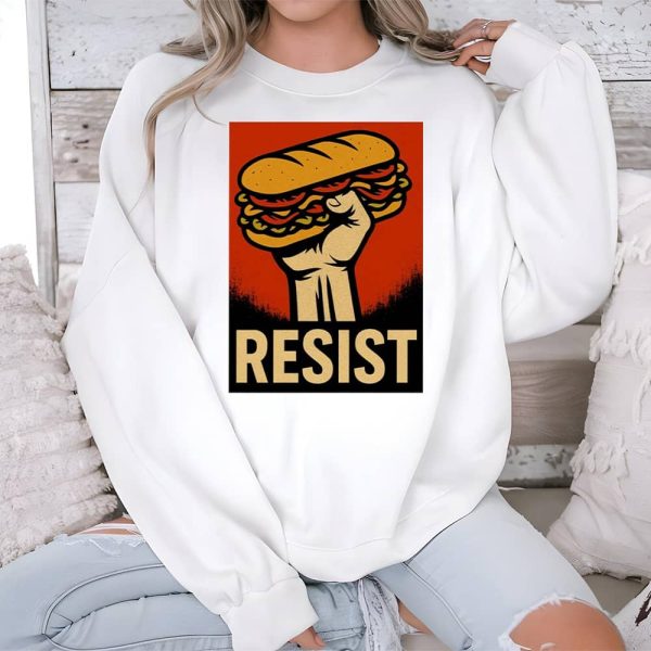 Resist DC Sandwich Thrower Shirt 3