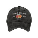 Retro Grand Canyon Est 1908 Arizona Print Baseball Cap