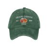 Retro Grand Canyon Est 1908 Arizona Print Baseball Cap2