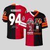 Sam Hubbard Half Ohio State And Bengals Jersey 1
