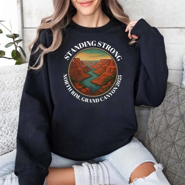 Standing Strong North Rim Grand Canyon 2025 Shirt 3