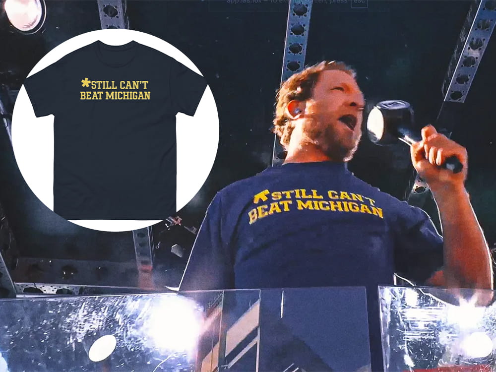 Still Can't Beat Michigan Shirt
