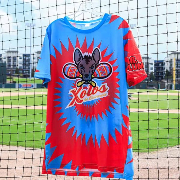 Stripers Xolos de Gwinnett Tie-dye T-shirt Giveaway 2025