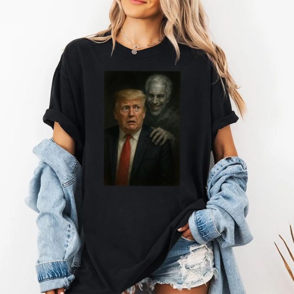 Trump Scare Jeffrey Epstein Ghost Shirt 2