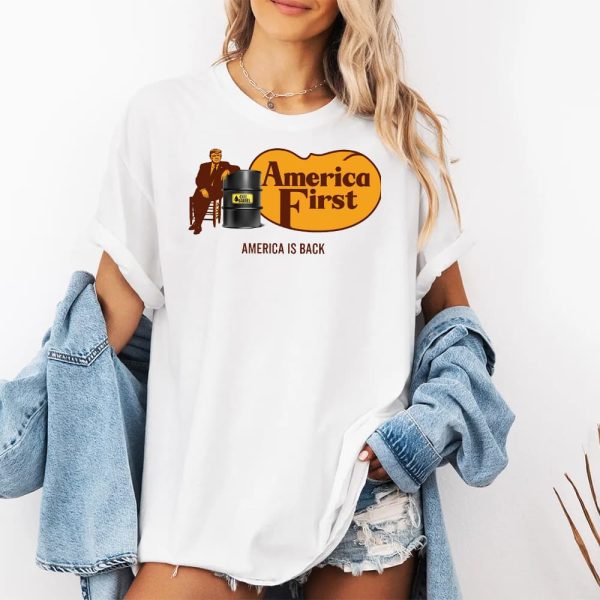 Trump Uncle Herschel Oil Barrel America First America Is Back Shirt 2