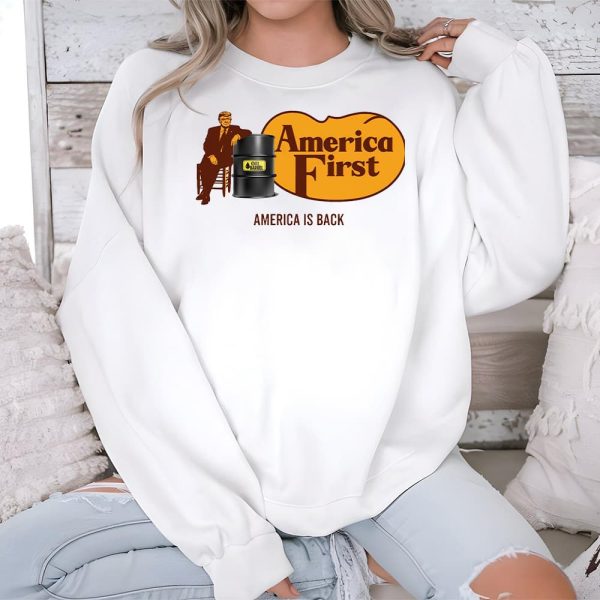 Trump Uncle Herschel Oil Barrel America First America Is Back Shirt 3