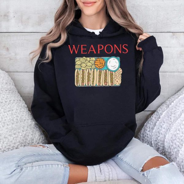 Weapons Hot Dog Shirt