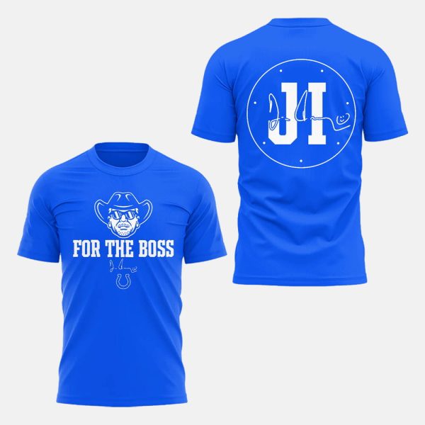 2025 Colts For The Boss Ring of Honor Jim Irsay Shirt