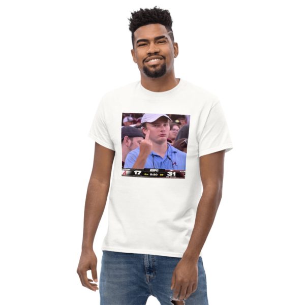 Angry Alabama Fan Middle Finger Shirt