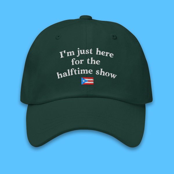 Bad Bunny I'm Just Here For The Halftime Show Hat