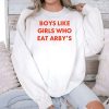 Boys Like Girls Who Eat Arbys Shirt 3