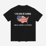 Charlie Kirk Great American Patriot Shirt